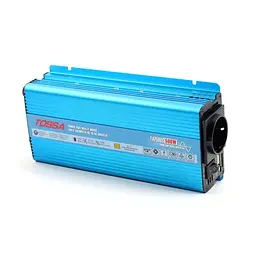 Перетворювач напруги (інвертор) Tossa 12V -220V / 500W Чистий Синус 1USB 1Розетка TAP500S - мініатюра 2