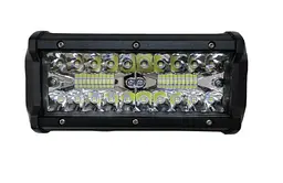 Світлодіодна додаткова LED фара 120W (3W x 40) 10-30V 165x70x55 mm Далекий (D3 120W) 1 шт.