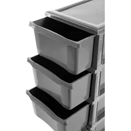 Комод Violet House 0354 Classic Black 39.5х47х90 см (0354 Classic BLACK) - мініатюра 3