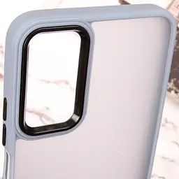 Чохол TPU+PC Lyon Frosted для Motorola Edge 50 Fusion / G85 Sierra Blue - мініатюра 5