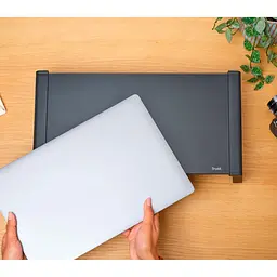 Підставка під монітор Trust Monta Glass Monitor St and Black - мініатюра 4