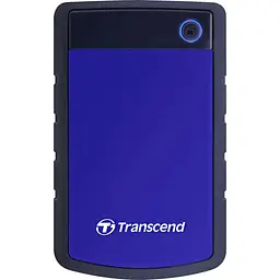 Зовнішній жорсткий диск Transcend StoreJet 4TB 25H3 2.5" USB 3.0 navy blue (TS4TSJ25H3B)