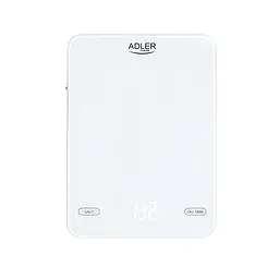 Ваги кухонні Adler AD 3177 white - мініатюра 8