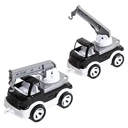Дитяча іграшка кран Mini Matik 002/5BMS (Black) рухлива стріла крана, 13,5 см