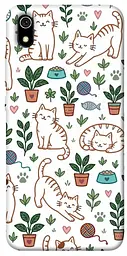 TPU чохол Demsky Cats pattern для Xiaomi Redmi 7A