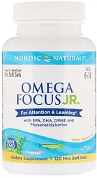 Омега-3 для підлітків Nordic Naturals Omega Focus 120 міні гел капс
