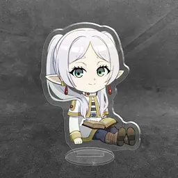 Акрилова колекційна фігурка Чібі Chibi Аніме Фрірен, яка проводжає в останній шлях 10 см
