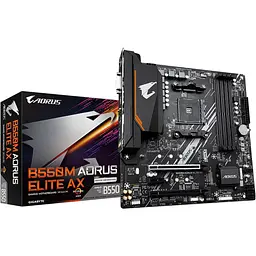 Материнська плата AORUS B550M Elite AX [146933]