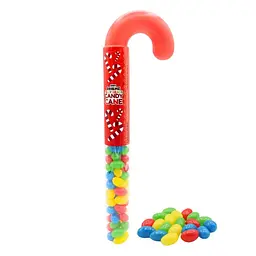 Тростина з драже Candy Realms Jelly Beans Candy Cane 80г