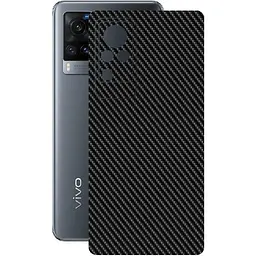 Захисна плівка StatusSKIN для Vivo X60 Pro 5G Корпус Вініл Карбон чорний
