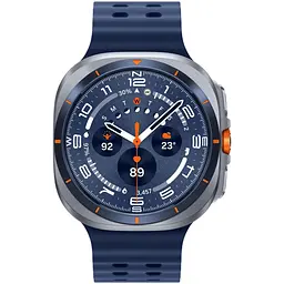 Смарт-годинник Samsung Galaxy Watch Ultra (2025) 47мм e-SIM (L705) 1.5, 480x480, sAMOLED, BT 5.3, NFC, 2/64ГБ, синій титановий - мініатюра 4