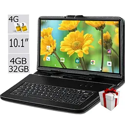 Планшет телефон Hoozo Elit Tab 10 LTE Deep purple 4/32 DUAL SIM 10.1" IPS + Чохол-клавіатура в ПОДАРУНОК - мініатюра 2