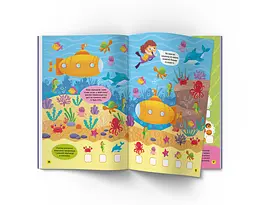 Книга Кристал Бук Школа сучасного чомусика Весела математика 130 розвиваючих наліпок (F00029945) - мініатюра 4