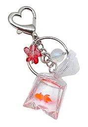 Брелок Милий Пакет із рибкою Cute Fish Bag 5 см