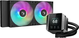 Водяне охолодження Deepcool Mystique 240 ARGB Black (R-LX550-BKADSNC-G-1)