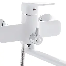 Змішувач для ванни Mixxus Oregon 006 Euro white MI5793 Білий матовий - мініатюра 3