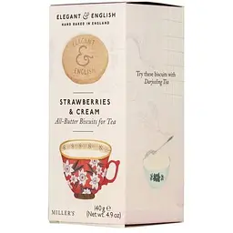 Печиво Elegant and English Полуниця-Вершки 140 г - мініатюра 3