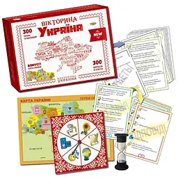 Настільна гра "Вікторина Україна" Майстер MKL1003 - мініатюра 3