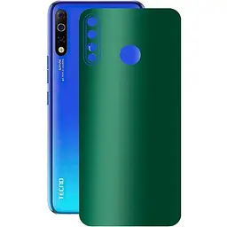 Защитная пленка StatusSKIN для Tecno Spark 4 KC2 Корпус Винил Зеленая