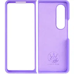Чохол Foldables Silicone Cover Lakshmi (AAA) для Samsung Galaxy Z Fold4 Бузковий / Dasheen - мініатюра 3