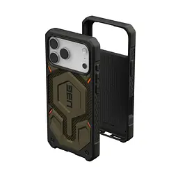 Чохол до мобільного телефона UAG iPhone 17 Pro Max Monarch Pro MagSafe Kevlar Element Green (11451411397B) - мініатюра 6