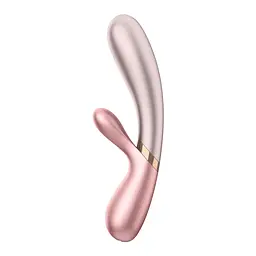 Вібратор-кролик Satisfyer Hot Lover 20 см рожевий - мініатюра 2