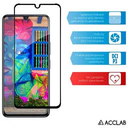 Скло захисне ACCLAB Full Glue Infinix Note 12 Black (1283126546556) - миниатюра 5