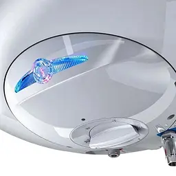 Tesy Водонагрівач електр. Bilight Slim круглий слім, GCV 503820 B11 TSR, 50л, 2кВт, хутро. кер-ня, C, білий - мініатюра 3