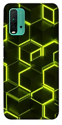 Чохол Demsky Neon hexagon для Xiaomi Redmi Note 9 4G / Redmi 9 Power / Redmi 9T