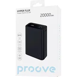 Зовнішній акумулятор Proove Hyper Flux 20000mAh 22.5W Black [PBH220120001] [104202] - мініатюра 3