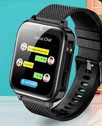 Дитячий розумний годинник Lemfo T-25 Pro з SIM картою, GPS трекером, 4G LTE, 16 ГБ пам'яті, TikTok, YouTube, WhatsApp, Instagram, прослуховуванням, відеодзвінками та кнопкою SOS Блакитний - мініатюра 11