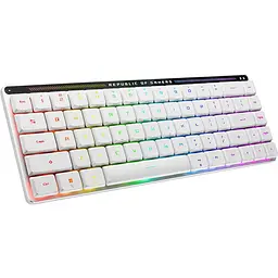 Клавіатура ASUS ROG Falchion RX Red Low Profile White (90MP03EC-BKMA10) - мініатюра 2
