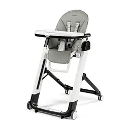 Стілець для годування Peg-Perego Tatamia Follow Me Ice, сірий (IH02000001BL73)