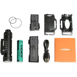 Ліхтарик налобний Videx VLF-H066A 2000Lm 5000K світлодіодний (VLF-H066A) - мініатюра 10