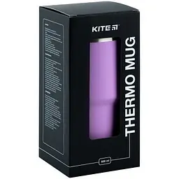 Термокружка Kite 600 мл фіолетова (K24-1206-2) - мініатюра 8