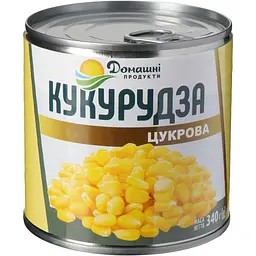 Кукурудза солодка Домашні продукти консервована ж/б 340 г - мініатюра 2