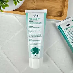 Зубна паста Dr. Wild Tebodont-F для ясен та профілактики нальоту з олією чайного дерева і фторидом 75 мл - мініатюра 2