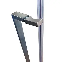 Душова кабіна без піддону Koer SR SC06-90x90x200-TR-07 прозоре скло Easy Clean 8 мм, graphite KR5366, Універсальна, прозорий, графіт - мініатюра 5