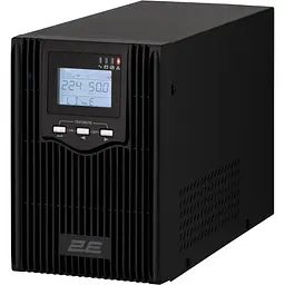 Джерело безперебійного живлення 2E PS1000L, 1000VA/800W, на зовнішні АКБ 2x12В, 2xSchuko+1xC13
