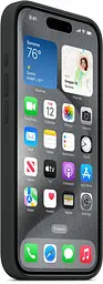 Оригінальний силіконовий чохол для iPhone 15 Pro Apple Silicone Case with MagSafe Midnight Black MT1A3ZM/A - мініатюра 9