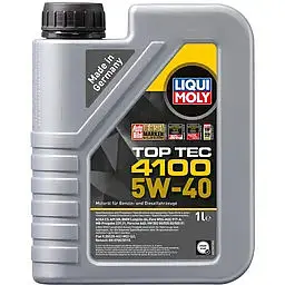 Олива моторна Liqui Moly TOP TEC 4100 5W-40, 1 л (9510-7500)