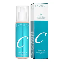 Тональний крем для обличчя Колаген Collagen 3х Moisture Foundation SPF15 № N00 Enough 100 мл