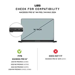 Чохол для MacBook Pro 16"(2021-2023), Essential Armor, Ice UAG teh0014574 - мініатюра 6