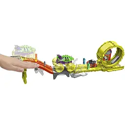 Набір Hot Wheels Monster Trucks Power Smashers Заряджай і переслідуй (HXT05) - мініатюра 7
