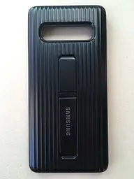 Оригінальний протиударний чохол для Samsung Galaxy S10 Protective Rugged Standing Cover Blue EF-RG973CBEGRU (G973) з підставкою - мініатюра 6