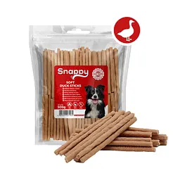 Ласощі для собак SNAPPY DOG SNACKS PAWSTICKS М'які палички з качки, 500 г - мініатюра 2