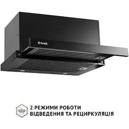 Витяжка телескопічна Perfelli Iseo 6PMF Nero - мініатюра 3