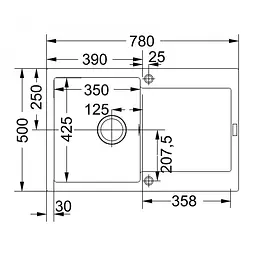 Кухонна мийка Franke Maris MRG 611 114.0565.117 - мініатюра 3