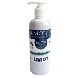 Олія лосося Landy Salmon Oil для собак і котів 500 мл