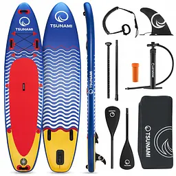 Надувна SUP дошка TSUNAMI 350 см з веслом Wave T04 (P-5907739314239)